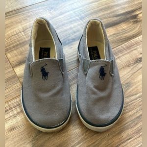 Ralph Lauren Size 7 Boys Slip On Sneakers